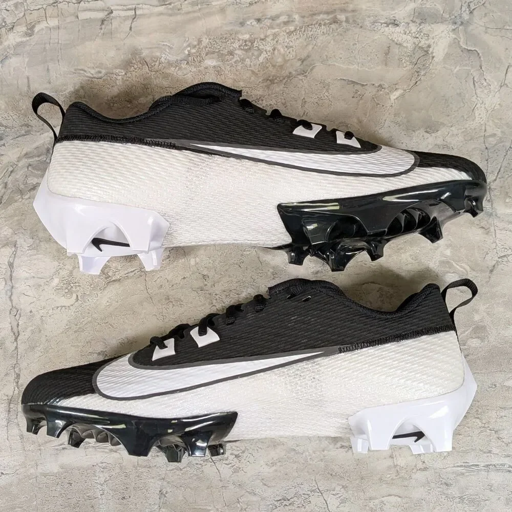 Nike Vapor Edge Speed 360 2 Men's 11.5 Black White Football Cleats DA5455-001